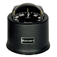 SP-5-B     Ritchie SP-5-B GlobeMaster Compass - Pedestal Mount - Black - 5 Degree Card 12V