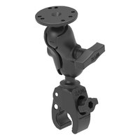 109014   BLA   RAM Tough-Claw Small Clamp Mount with Round Plate Adapter