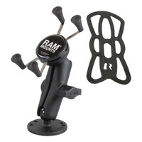109276   BLA   RAM X-Grip Phone Mount with Drill-Down Base