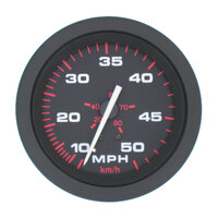 112286   BLA   Veethree Electronics Black Amega Domed Gauges
