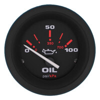 112300   BLA   Veethree Electronics Black Amega Domed Gauges