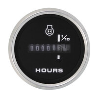 112388   BLA   Veethree Electronics Premier Pro Domed Gauges - Stainless Steel
