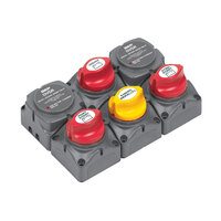 113688   BLA   BEP Battery Distribution Cluster with DVSR  - Twin Outboard Three Battery Banks