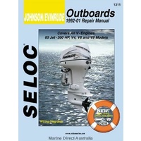 Johnson Evinrude Outboards Manual- All V-Engines 1992-01