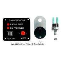 Oil & Temp Monitor Kit- Single Engine Bolt On