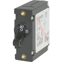 7200     Blue Sea 7200 AC / DC Single Pole Magnetic World Circuit Breaker  -  5 Amp     20569
