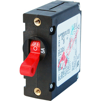 7201     Blue Sea 7201 AC/DC Single Pole Magnetic World Circuit Breaker  -  5 AMP     20570