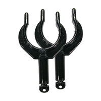 221090   BLA   Rowlocks and Holders - Black Nylon