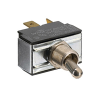 001-010     Paneltronics SPDT ON/OFF/ON Metal Bat Toggle Switch     29792