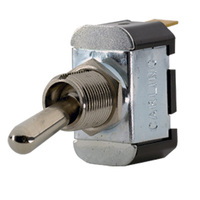 001-012     Paneltronics SPST OFF/(ON) Metal Bat Toggle Switch - Momentary Configuration     29794