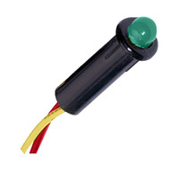 048-016     Paneltronics LED Indicator Light - Green - 120 VAC - 1/4"     29843