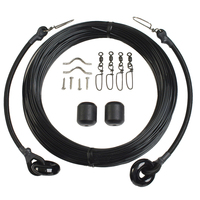 RK0337LS/MO     Lee's Deluxe Rigging Kit - Single Rig Up To 37ft. - Black Mono     31117