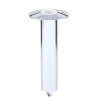 RH577V     Lee's 0° Stainless Steel Swivel Base Flush Mount Rod Holder 2.25" OD X 10.5" Tube     31164