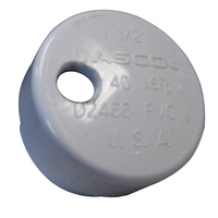 RH5999-0003     Lee's PVC Drain Cap f/Heavy Rod Holders 1/4" NPT     31172