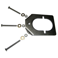 RH5931     Lee's Stainless Steel Backing Plate f/Medium Rod Holders     31175