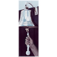 Ships Bells- Chrome 12 inch