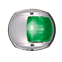 0170MSDDP3     Perko LED Side Light - Green - 12V - Chrome Plated Housing     33086