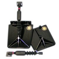 SX9510-40     Nauticus SX9510-40 Smart Tab SX Composite Trim Tabs 9.5&rdquo; x 10&rdquo; - f/12-16&rsquo; Boat w/40 - 80HP - Black     33561