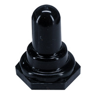048-001     Paneltronics Toggle Switch Boot - 5/8" Hex Nut - Black     33904