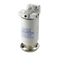340VTEPB  Vetus Australia Part Water separator/fuel filter with pump, CE/ABYC, single, 10 micron, max. 102 gph (465 l/h)