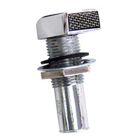 S-7031C     Whitecap Fuel Vent - Rectangular Head, Straight, 9/16" Hose     36261