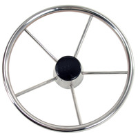S-9001B     Whitecap Destroyer Steering Wheel - 13-1/2" Diameter     36297