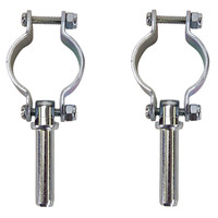 S-3541C     Whitecap Clamp-On Oarlocks - Zinc Plated     36429