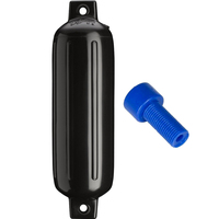 G-3-BLACK     Polyform G-3 Twin Eye Fender 5.5" x 19" - Black w/Air Adapter