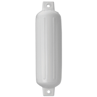 G-4-WHITEWO     Polyform G-4 Twin Eye Fender 6.5" x 22" White     36796