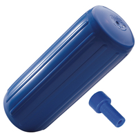 HTM-3-BLUE     Polyform HTM-3 Hole Through Middle Fender 10.5" x 27" - Blue w/Air Adapter     36828
