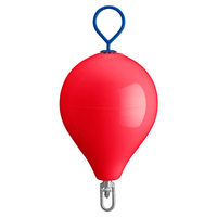 CM-3-RED     Polyform Mooring Buoy w/Iron 18" Diameter - Red     36843
