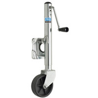 EJ10000101     Pro Series 1000 lbs. Zinc Plated Swivel Jack w/6" Poly Wheel     38574