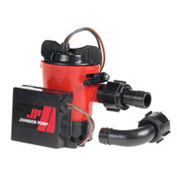 07503-00     Johnson Pump 500 GPH Auto Bilge Pump 3/4" Hose 12V Dura Port     38958