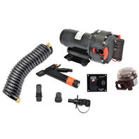 64534     Johnson Pump Aqua Jet 5.2 GPH Washdown Pump Kit w/Hose - 12V     38979