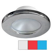 A3120Z-11HAE     i2Systems Apeiron A3120 Screw Mount Light - Red, Cool White & Blue - Chrome Finish     39082