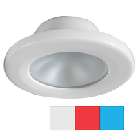 A3120Z-31HAE     i2Systems Apeiron A3120 Screw Mount Light - Red, Cool White & Blue - White Finish     39083