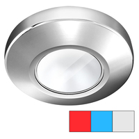 P1120Z-11HAE     i2Systems Profile P1120 Tri-Light Surface Light - Red, Cool White &amp; Blue - Chrome Finish     39086