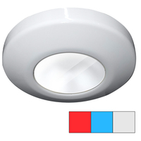 P1120Z-31HAE     i2Systems Profile P1120 Tri-Light Surface Light - Red, Cool White &amp; Blue - White Finish     39087