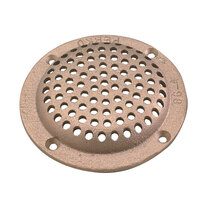 0086DP3PLB     Perko 3-1/2" Round Bronze Strainer MADE IN THE USA     39161