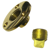 0714DP1PLB     Perko Garboard Drain & Drain Plug Assy Cast Bronze/Brass MADE IN THE USA     39202