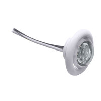011-5540-7     Innovative Lighting LED Bulkhead/Livewell Light "The Shortie" White LED w/ White Grommet     39715