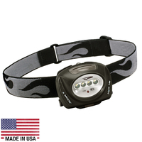 QUAD-BK     Princeton Tec QUAD LED Headlamp - Black     44885