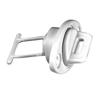 DP10-W     Beckson 1" Drain Plug Screw Type w/Gasket - White     46412
