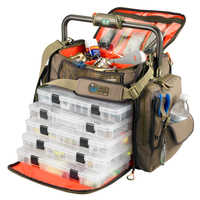 WT3702     Wild River FRONTIER Lighted Bar Handle Tackle Bag w/5 PT3700 Trays     46833