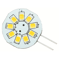 LLB-216W-21-00     Lunasea G4 8 LED Side Pin Light Bulb - 12VAC or 10-30VDC/1.2W/123 Lumens - Warm White     48717