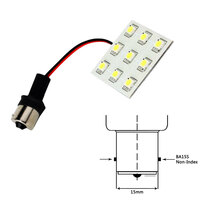 LLB-229W-21-00     Lunasea Bayonet 9 LED Bulb BA15S - 12VAC or 10-30VDC/2W/149 Lumens - Warm White     48729