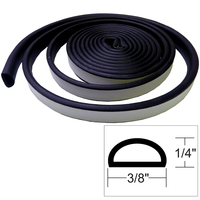 V30-1333B10-1     TACO Weather Seal - 10'L x ¼"H x ⅜"W - Black     49545