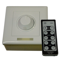 LLB-45AU-08-00     Lunasea Single Color Wall Mount Dimmer w/Controller     49601