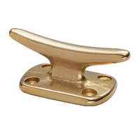 S-976BC     Whitecap Fender Cleat - Polished Brass - 2"     50097