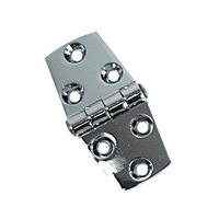 S-1492     Whitecap Door Hinge - CP/Zamac - 1-1/2" x 3"     50337